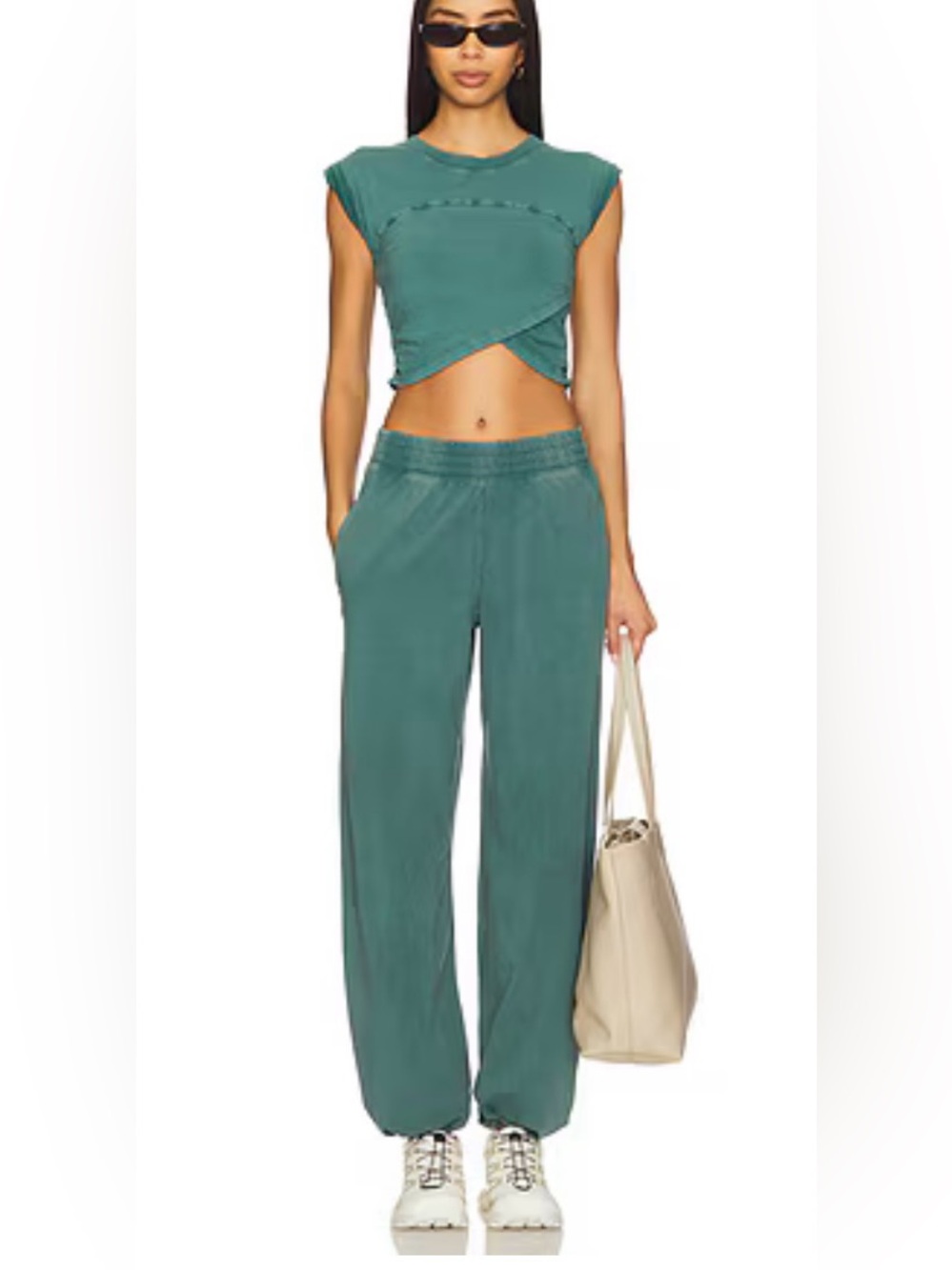 FP Movement Hot Shot Crossover T-Shirt & Joggers Set